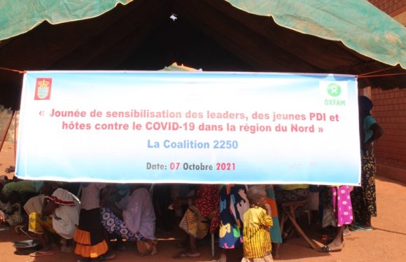 COVID 19 au Burkina Faso : La coalition 2250 contribue à “barrer la route” au virus