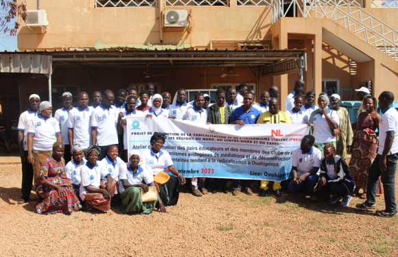 Projet PREVI : Renforcement de capacités des pairs éducateurs et des membres des clubs de paix sur les mécanismes endogènes de médiation et de déconstruction des mentalités tendant à la radicalisation.